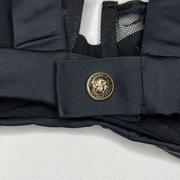 Balmain Balconette Bra & Mid Rise Brief Set Size Medium - Picture 6 of 16